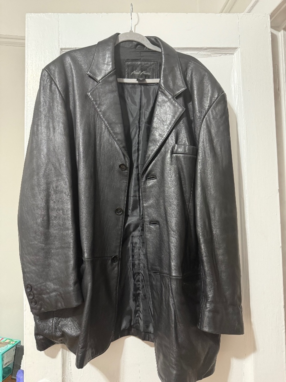 Leather Trench Coat